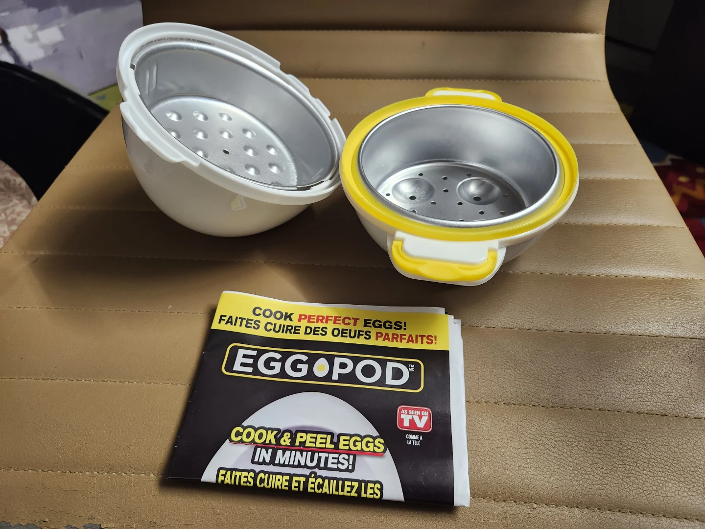 Egg-Pod Microwave Egg Cooker - photo 5