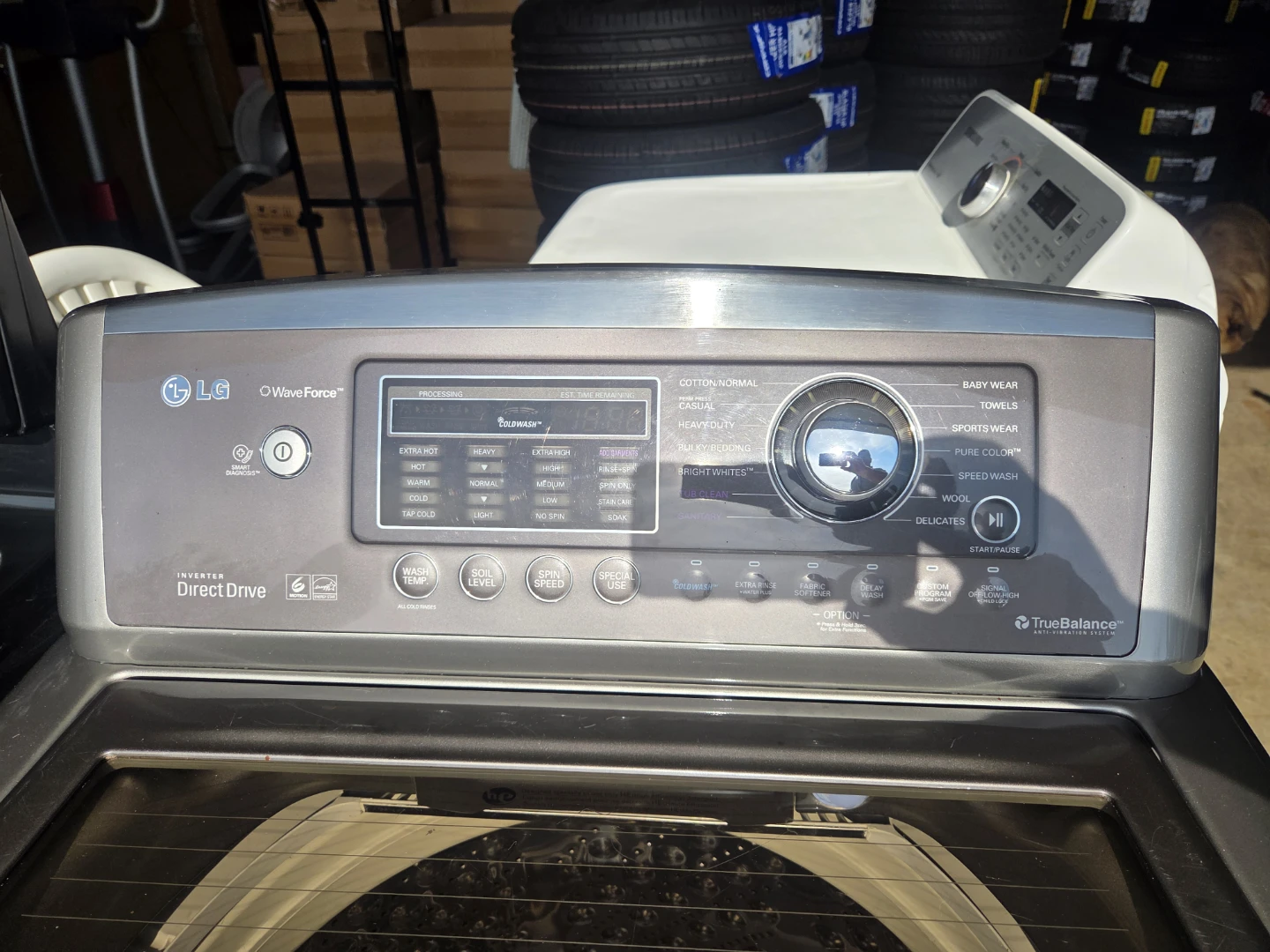 LG WaveForce Washing Machine - photo 2
