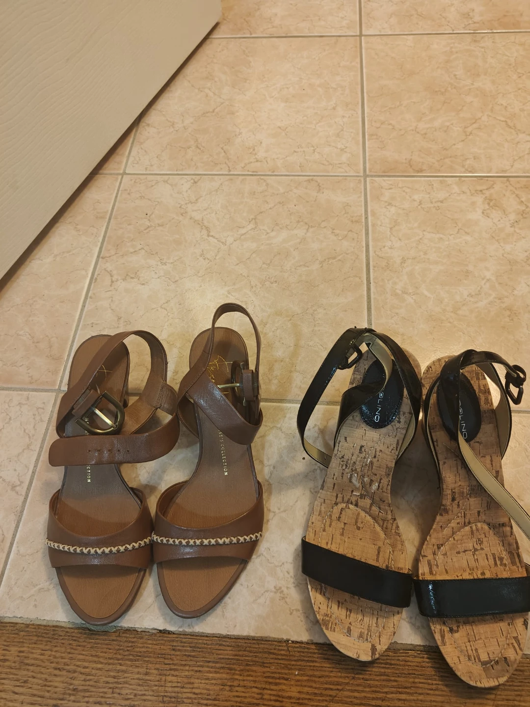 Two Pairs of Women's Sandals