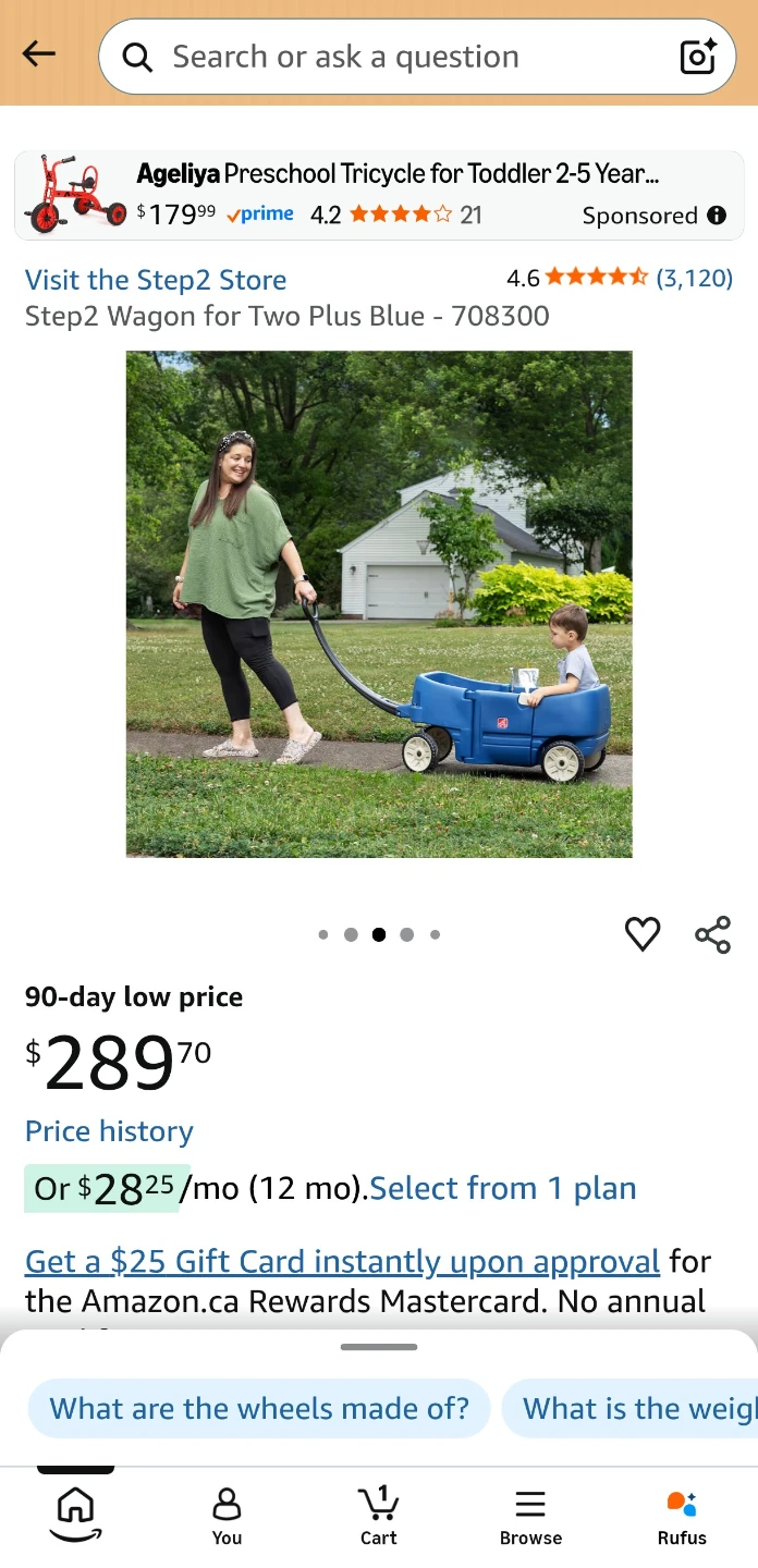 Step2 Red Wagon for Kids - photo 2