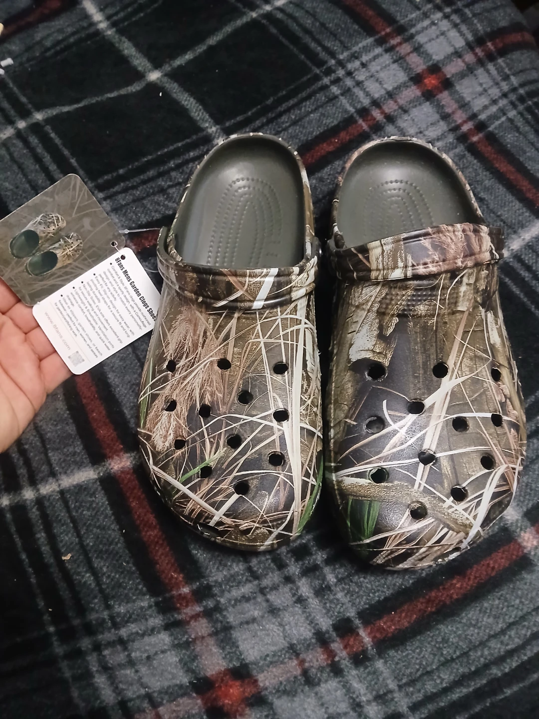 8Fans Men's Camo Garden Clogs - photo 2