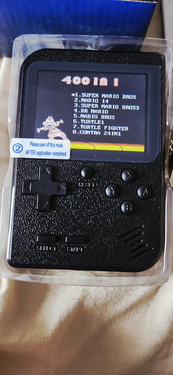 New Handheld console game 400 in 1 - photo 2