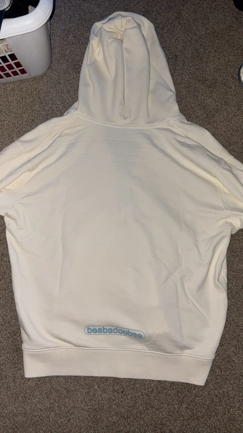 beabadoobee Cream Zip-Up Hoodie - photo 3