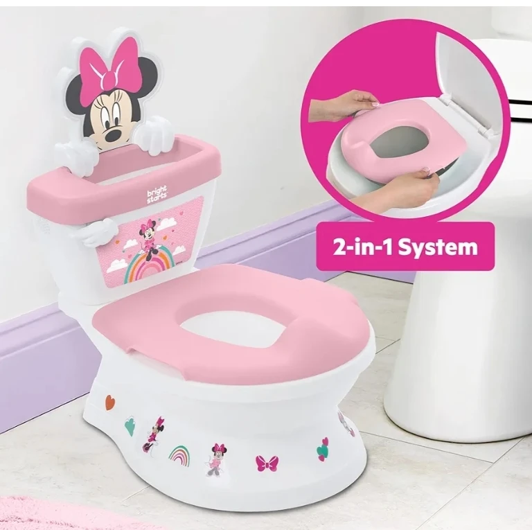 Bright Starts Minnie Mouse 2-in-1 Potty Trainer