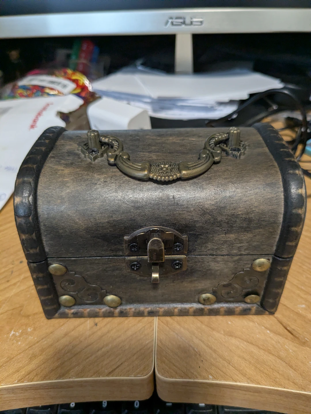 Small wooden chests