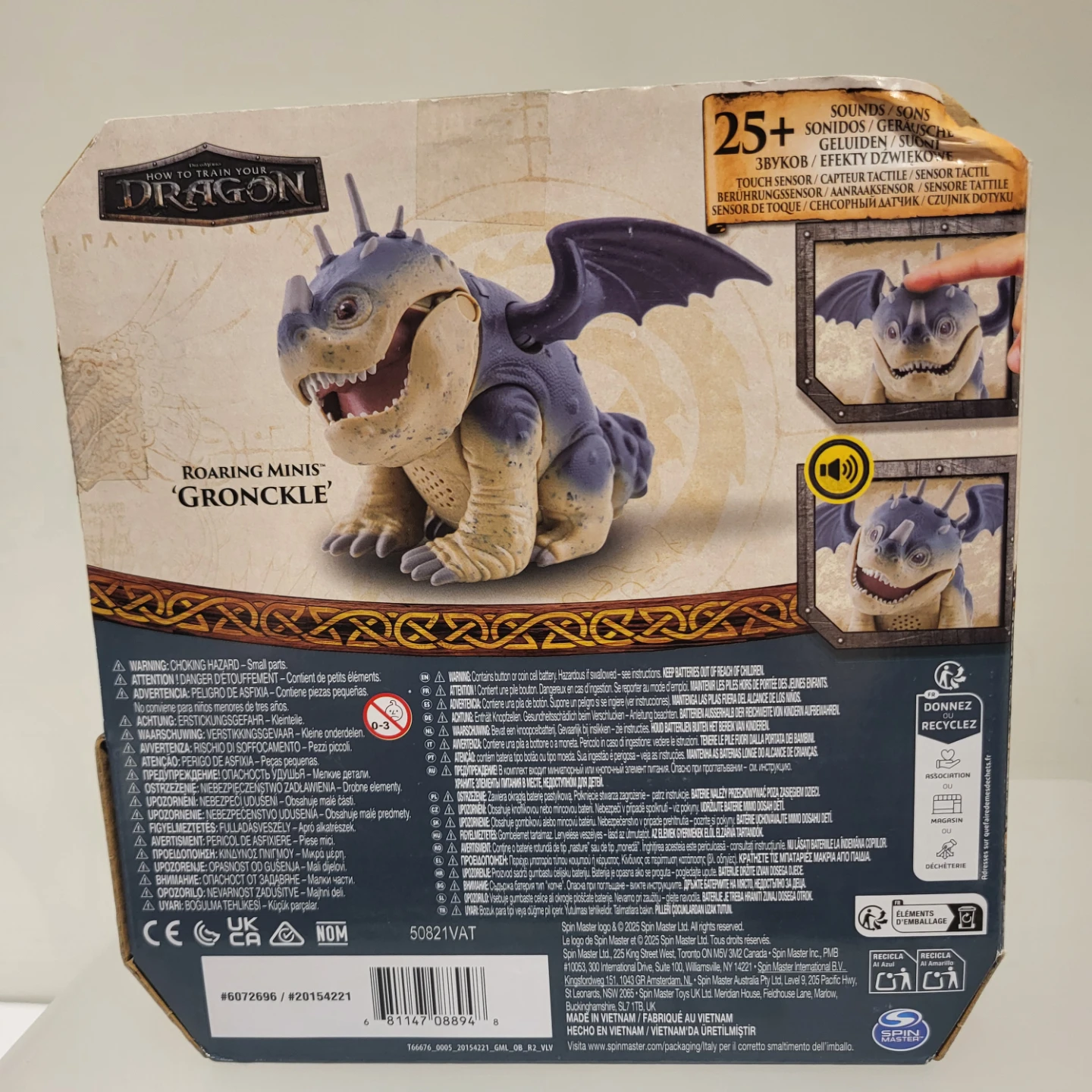 How to Train Your Dragon Roaring Minis Gronckle Toy - photo 3