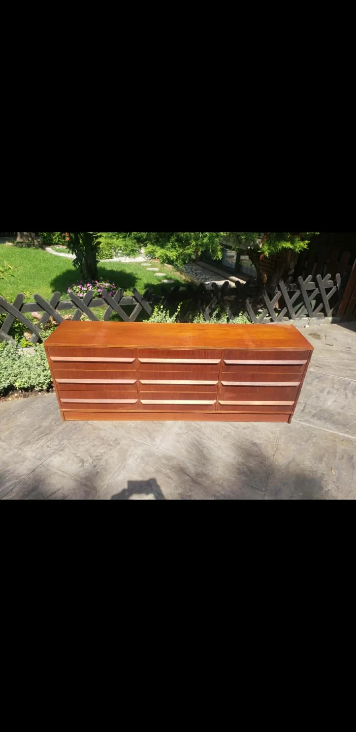 Mid-Century Modern Teak Dresser