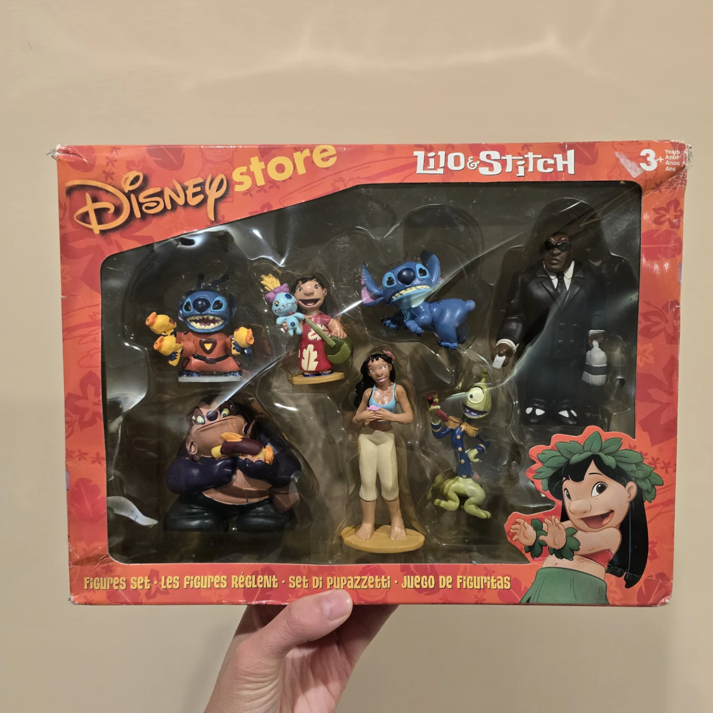 Lilo & Stitch 7 Piece Figures Set Disney Store Exclusive