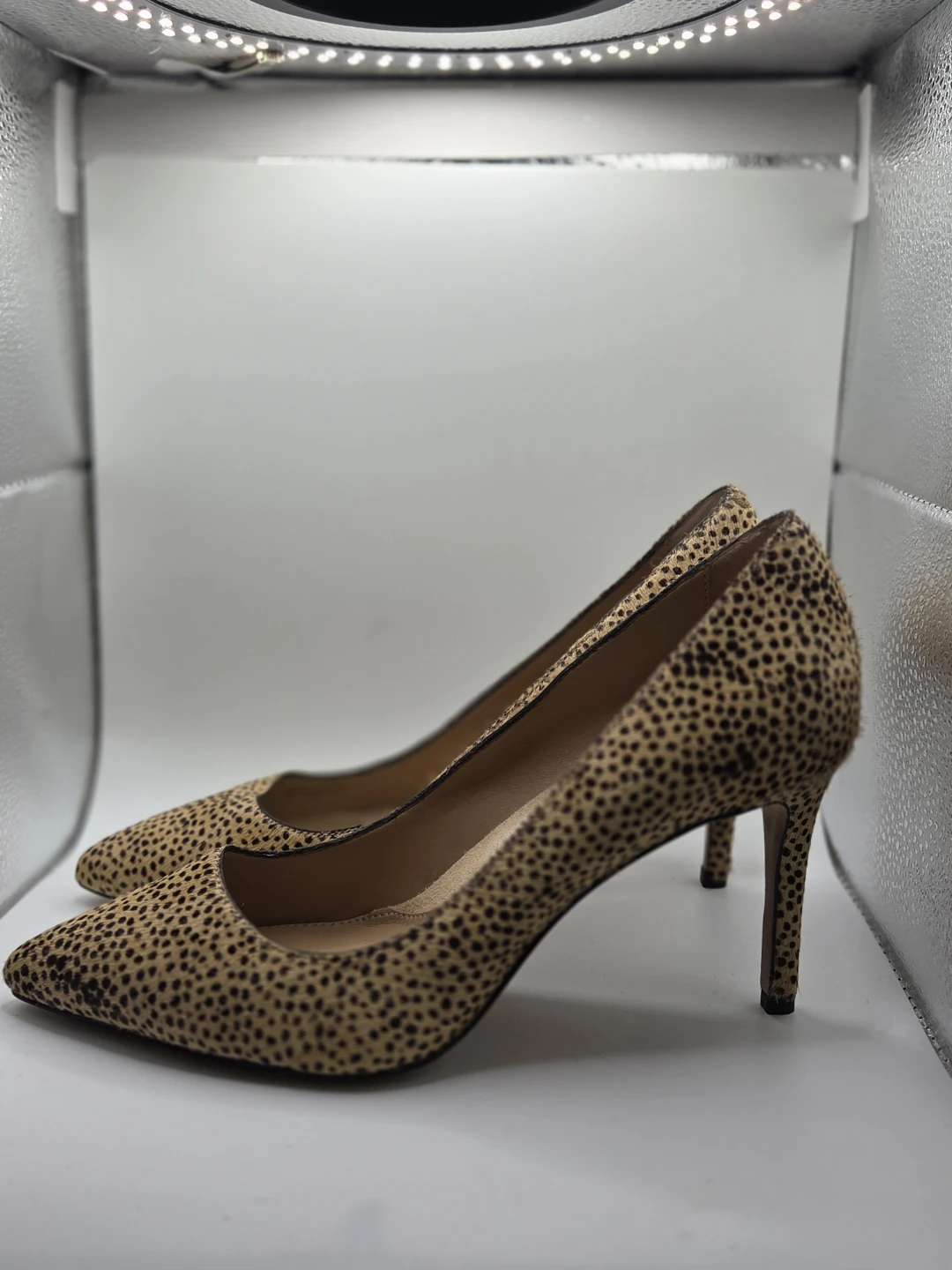 Banana Republic Leopard Print Heels - photo 3