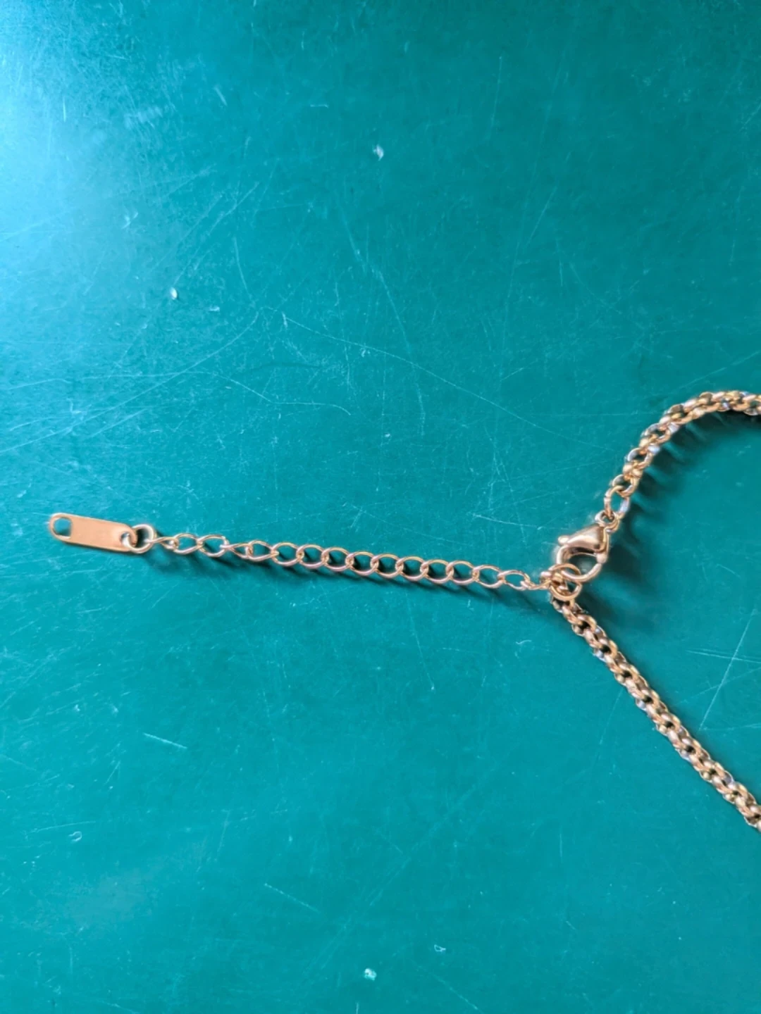 Gold-tone Cross Pendant Necklace - photo 4