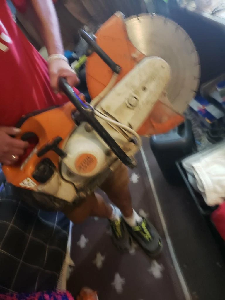 STIHL Cut-Off Saw with Diamond Blade - photo 2