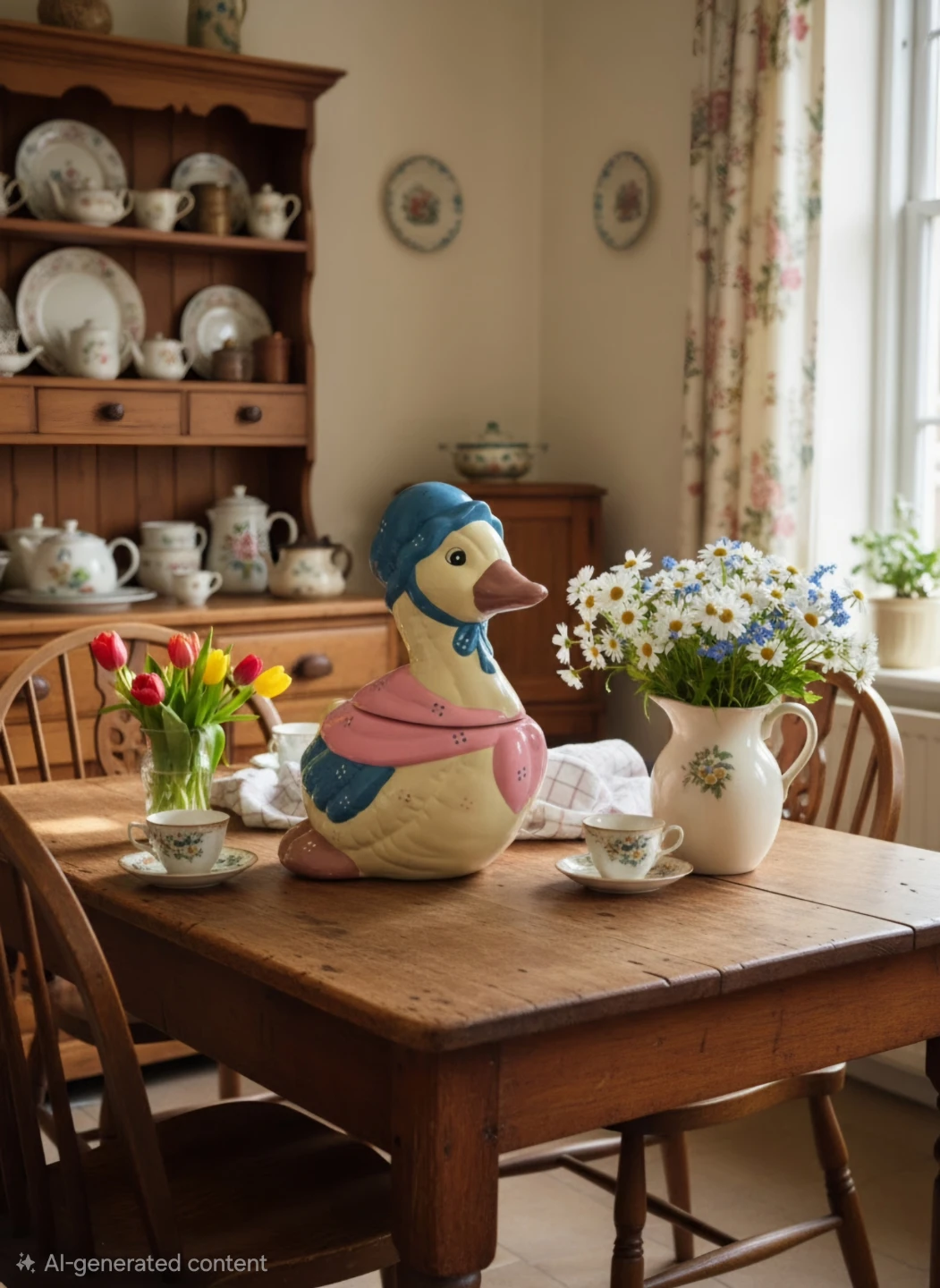 Ceramic Duck Cookie Jar - photo 5