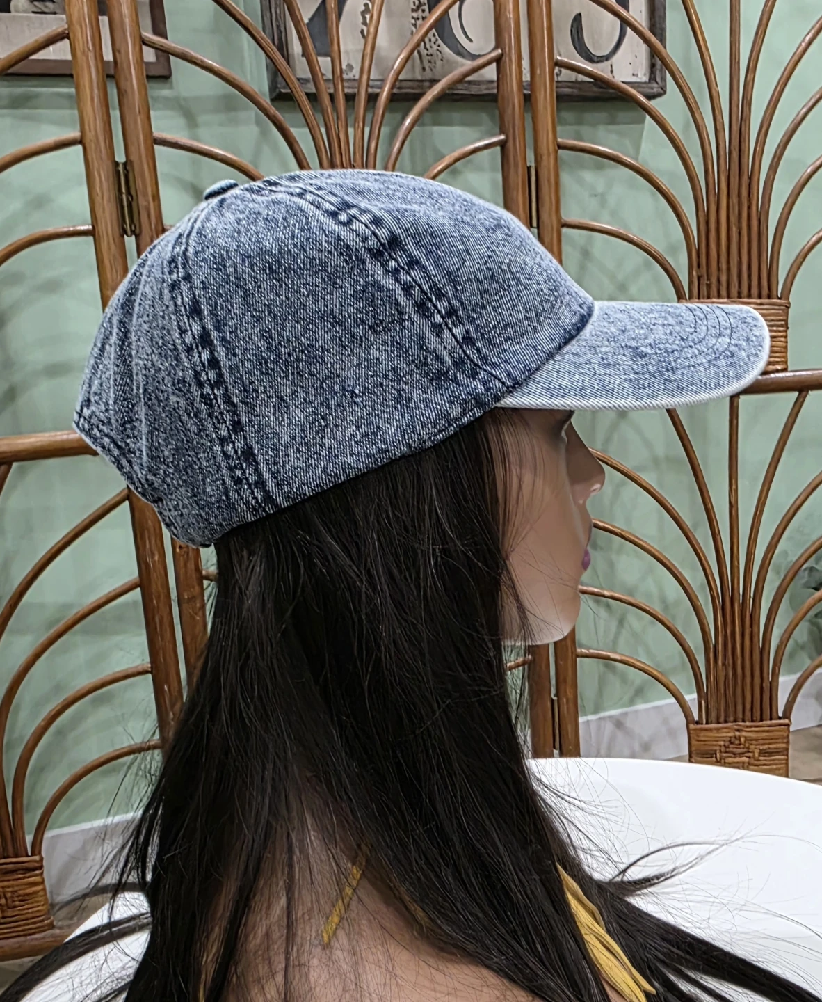 Denim Baseball Cap