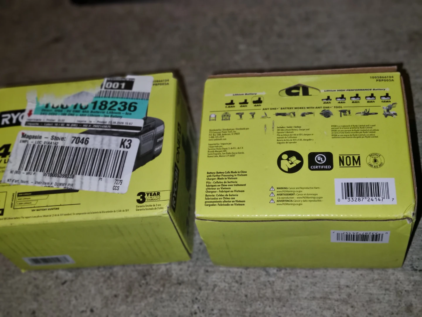 Ryobi ONE+ 18V 4.0Ah Lithium Battery - photo 2