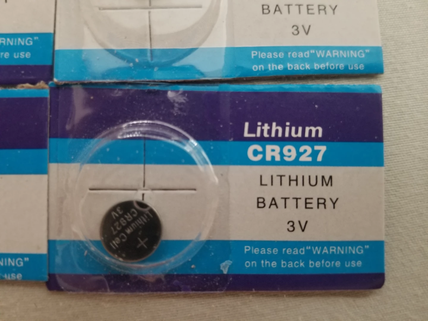 16 CR927 3V Lithium Coin Cell Batteries all for $80 or. b.offer - photo 2