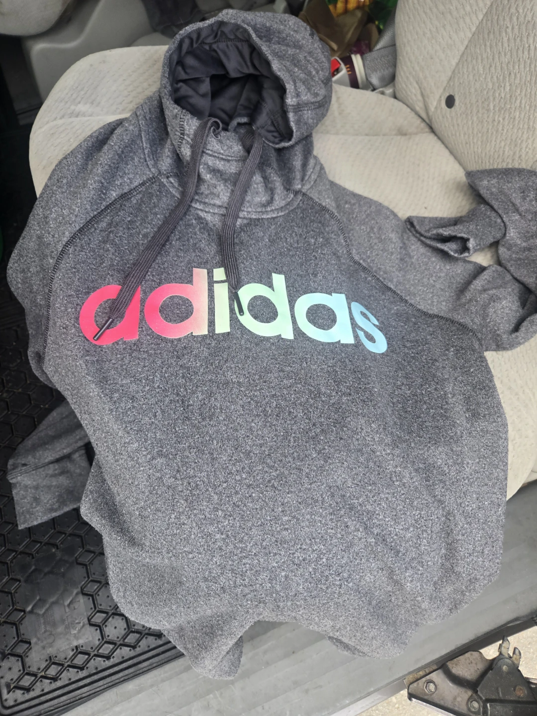 Adidas Grey Hoodie