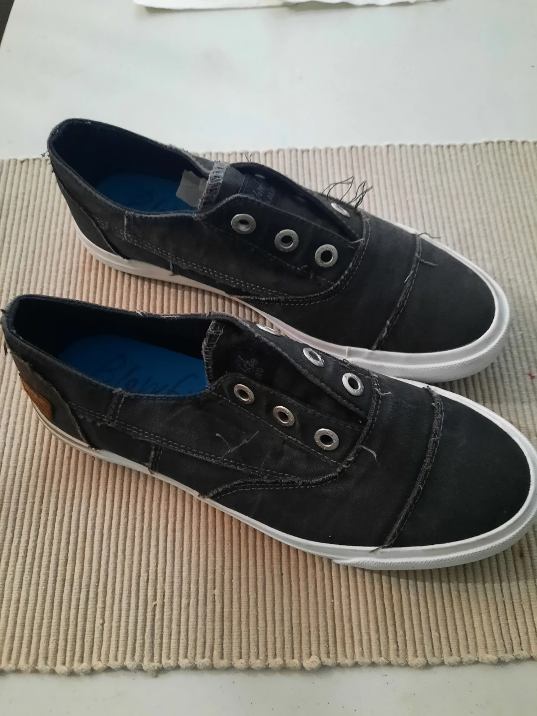 Blowfish Malibu Malia Black Canvas Shoes