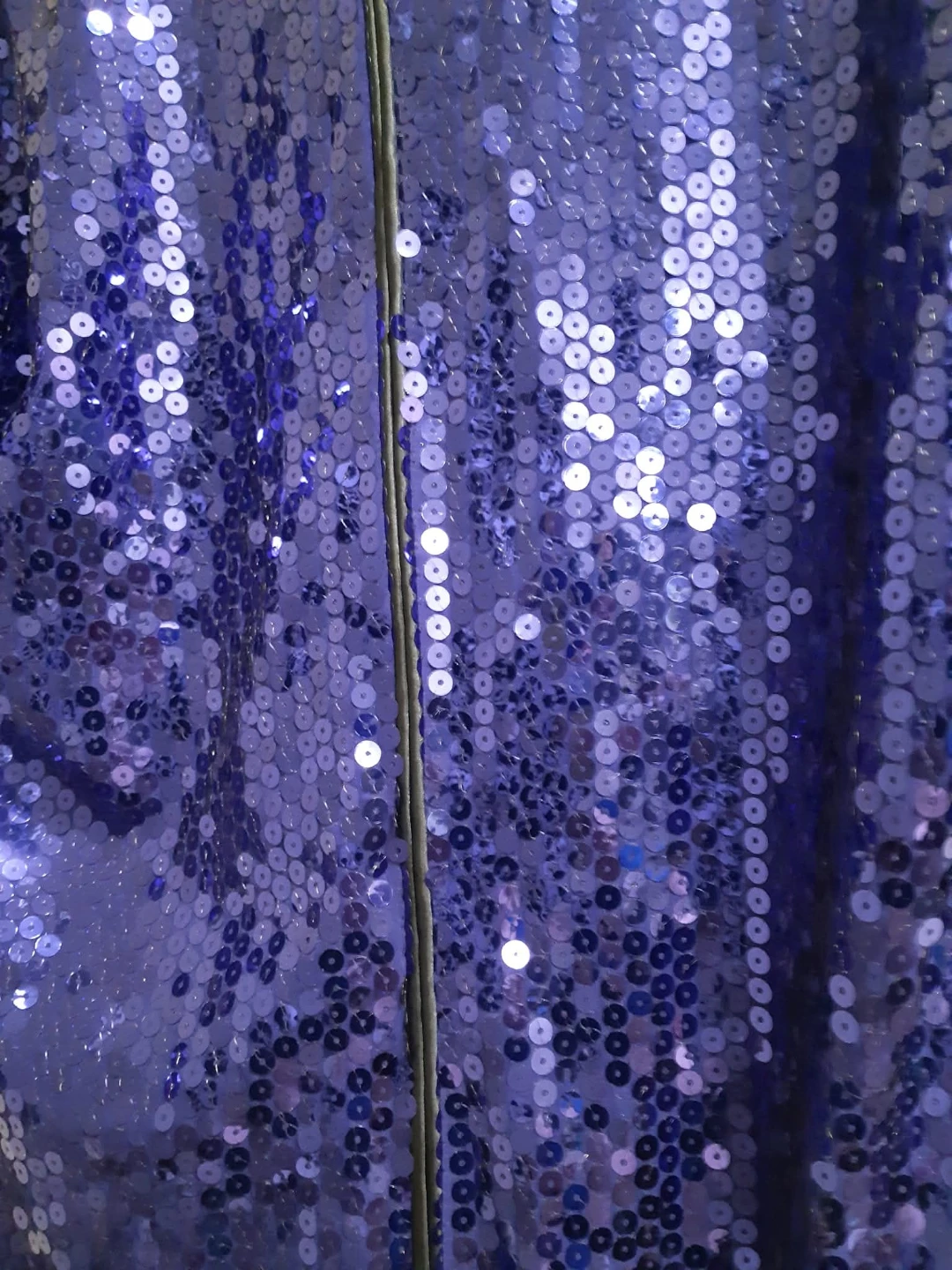 Vintage Designer YSL Yves St. Laurent Blue Sequined Top! ⭐ - photo 3