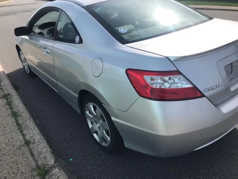 2007 Silver Honda Civic Coupe EX - photo 4