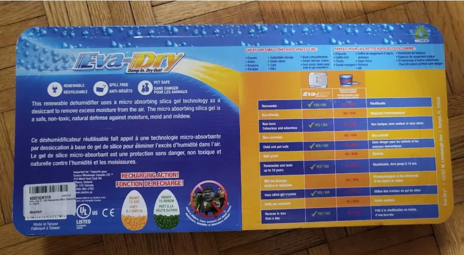 Eva-Dry Mini Renewable Humidifiers - photo 2