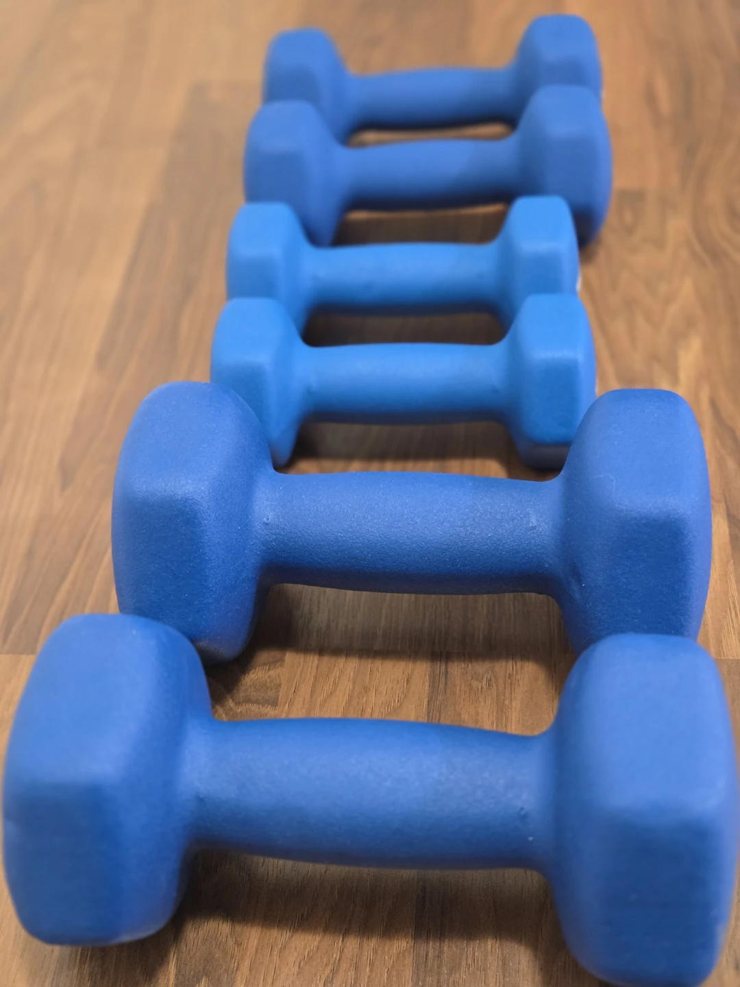 1lb to 15lb Neoprene Dumbbell weights. New! - photo 2