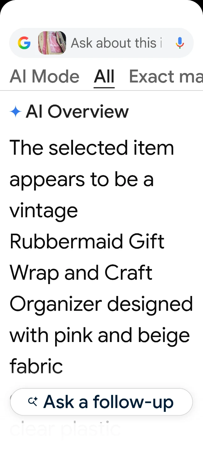Vintage Gift Wrap Hanging Organizer - photo 3
