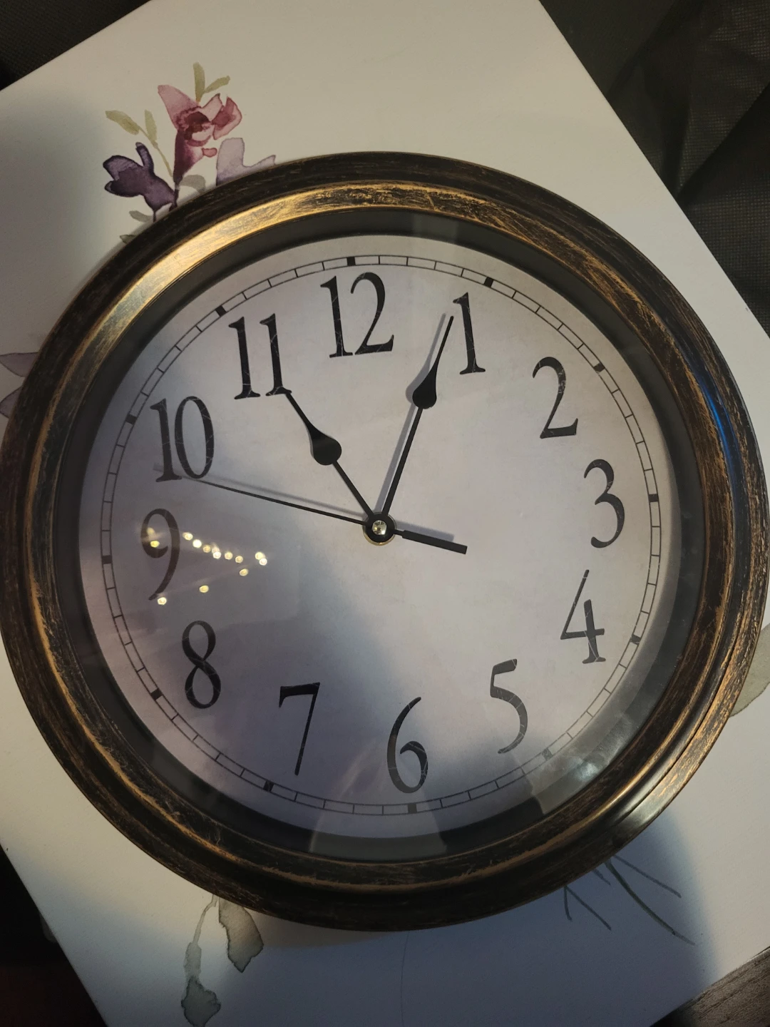 Vintage Style Wall Clock