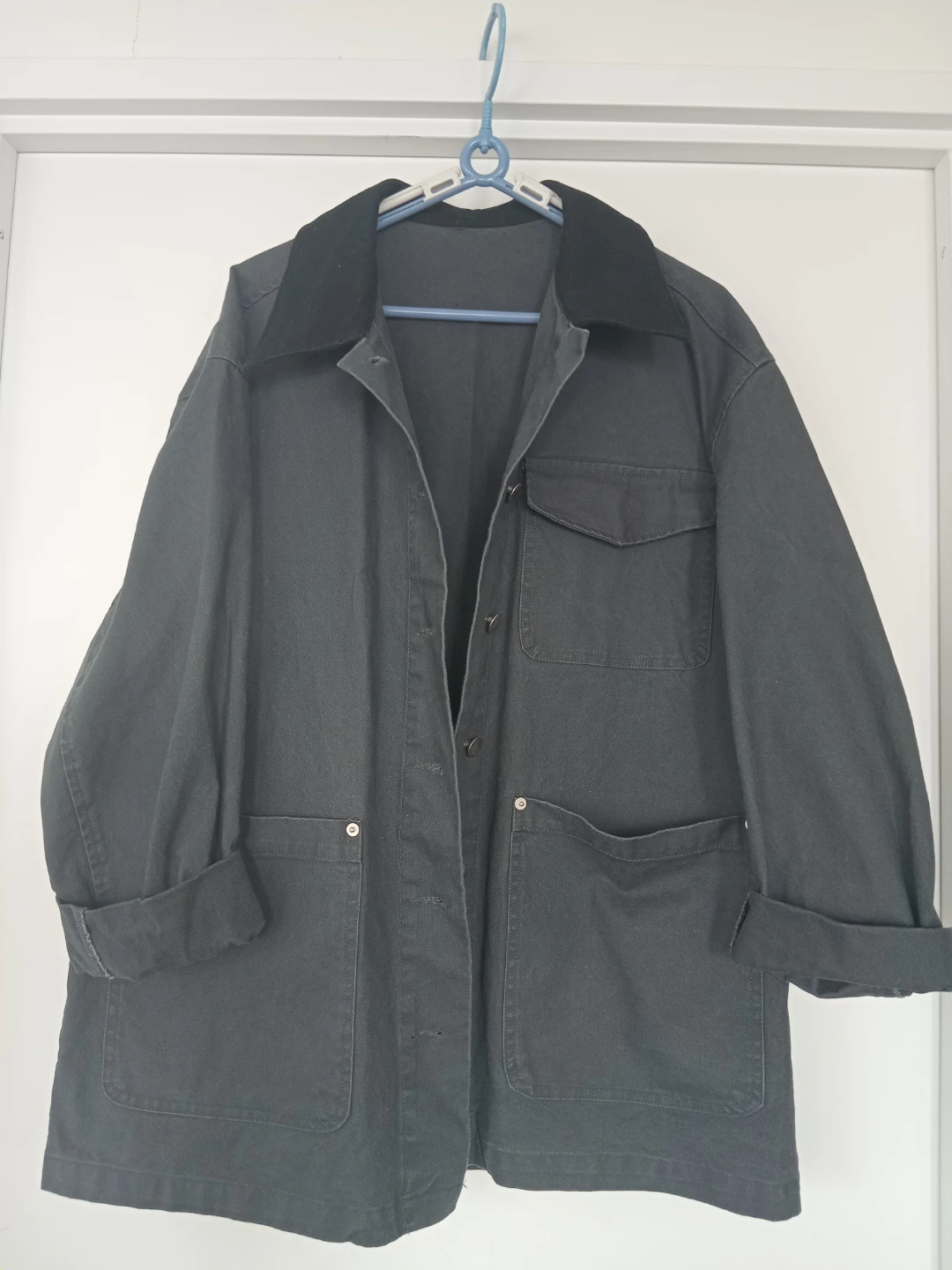 Dark Grey Chore Jacket