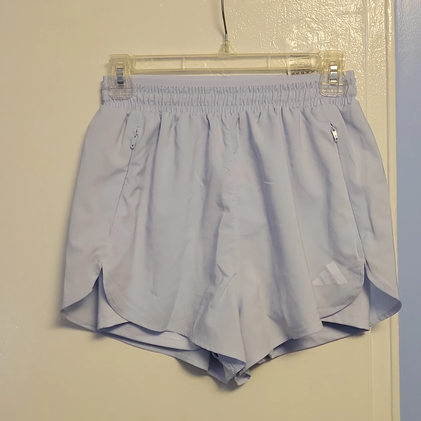 Adidas D4T G2 2-in-1 Training Shorts, Light Blue, Size S