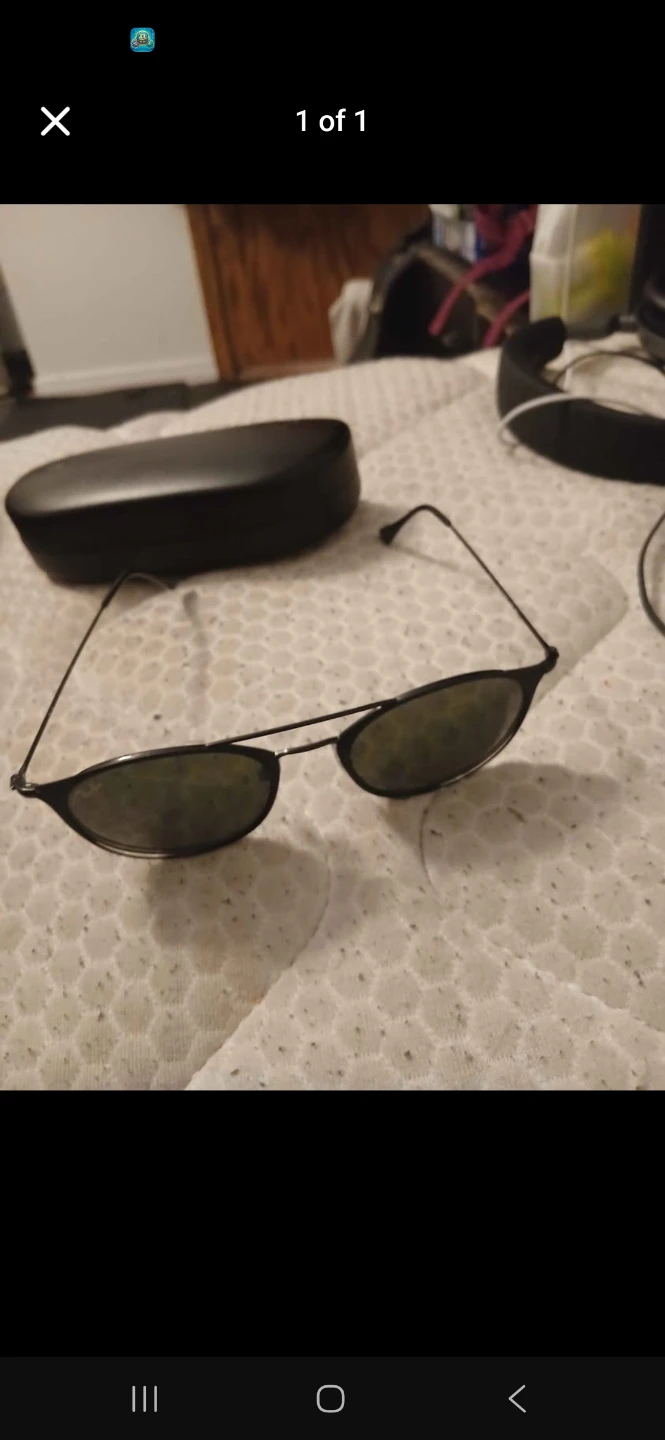 Ray-Ban Sunglasses with Case pick up in 11603 68 street NW