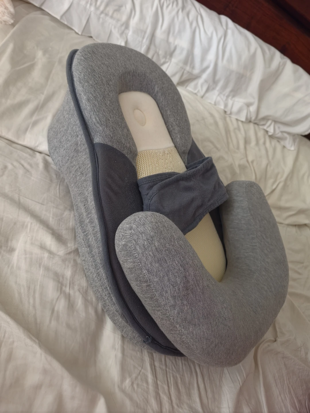 Grey Baby lounger anti reflux