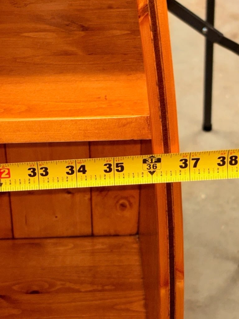 Wooden Boat Shaped Bookshelf - photo 5