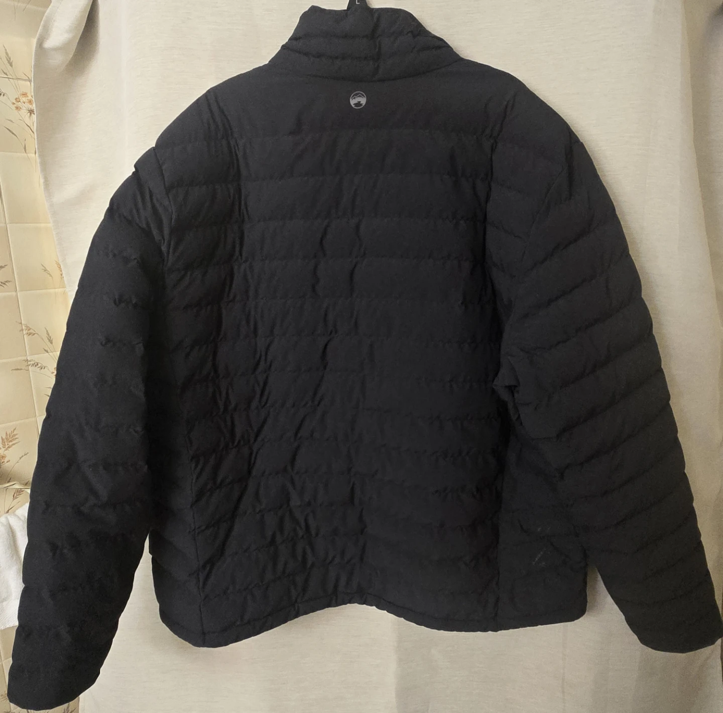 Men's 3XL Puffer Coat.  Black WindRiver Full Zip. - photo 2