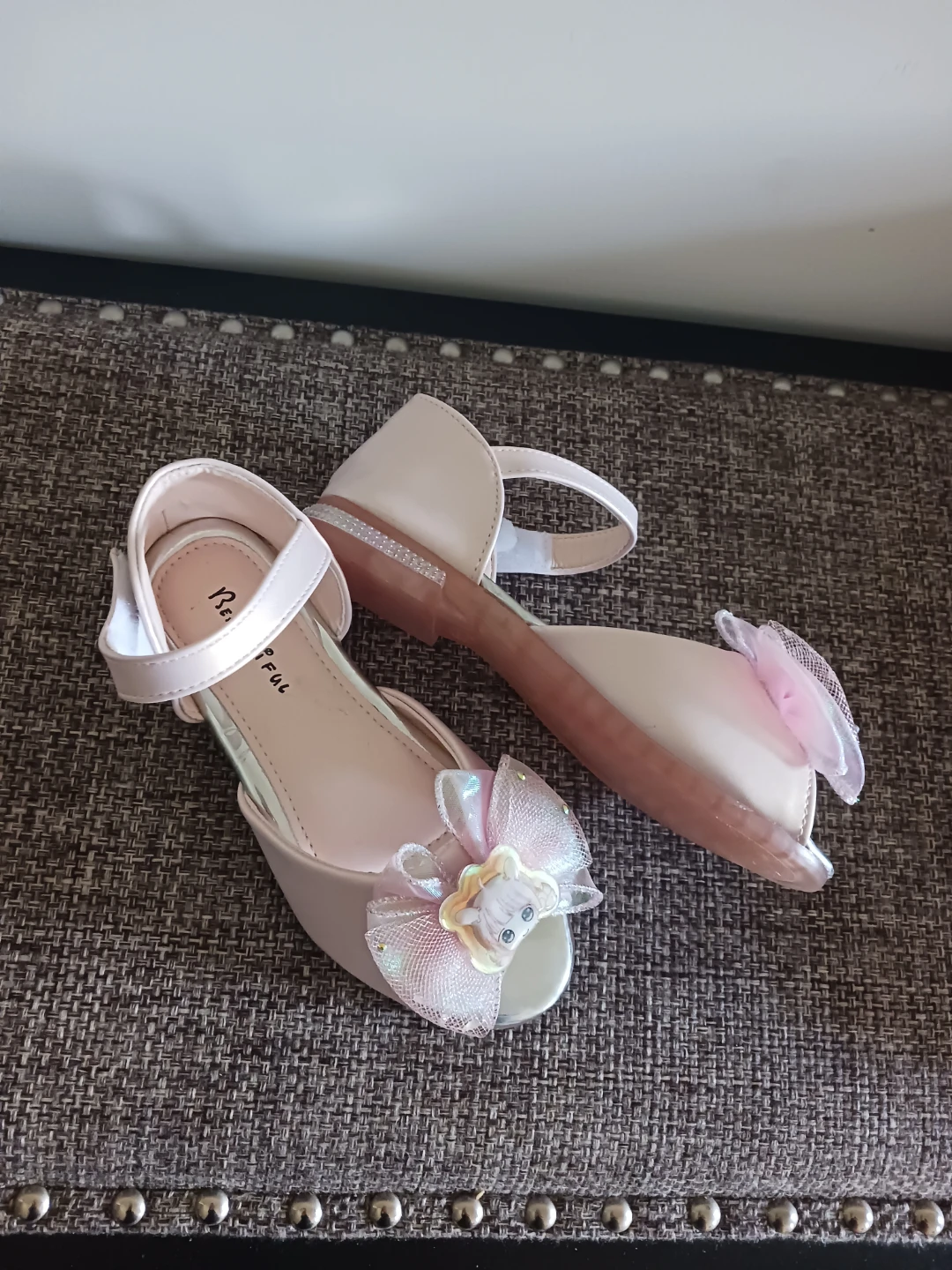Girls Pink Dress Sandals - photo 2