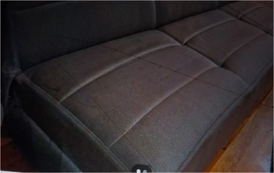 Dark Grey Fabric Sofa