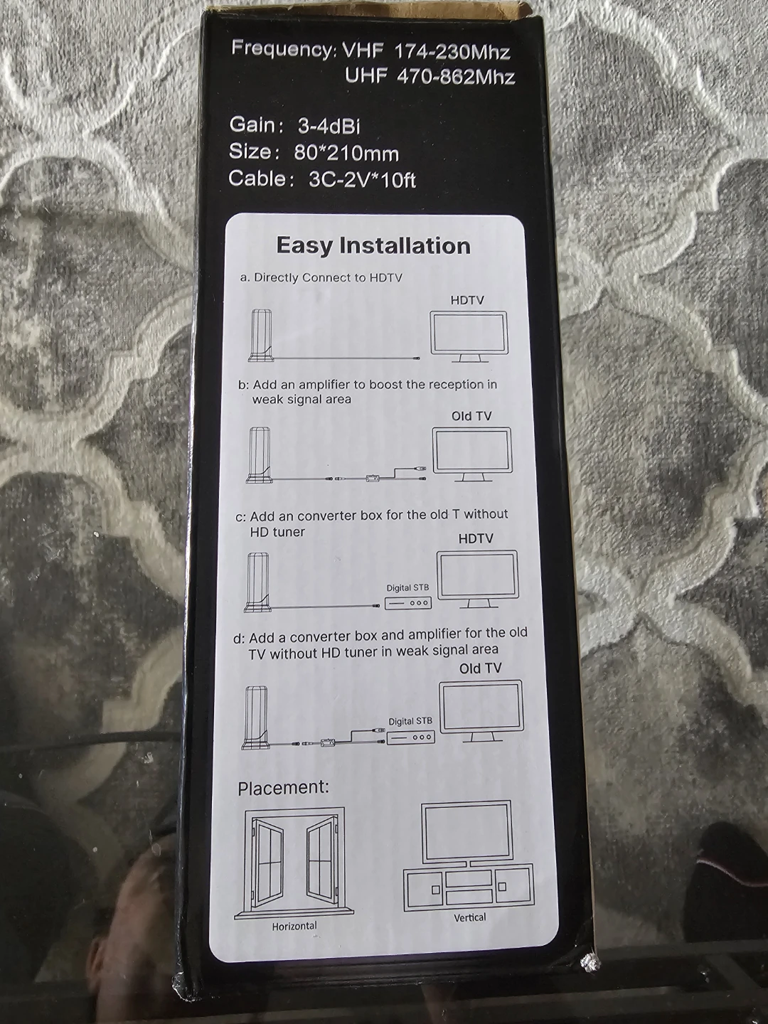 DTVSUBS HDTV Antenna - photo 3