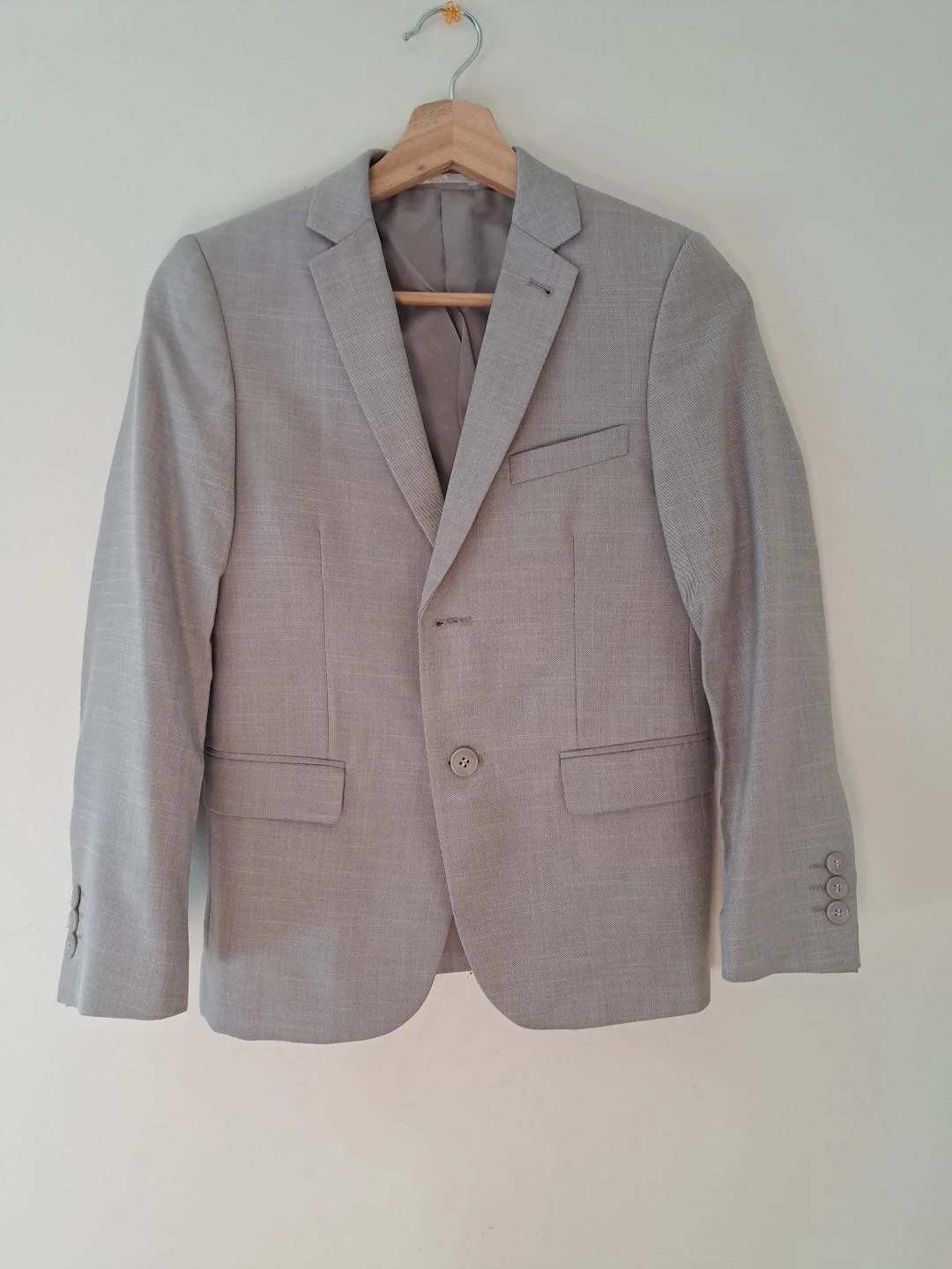 INC International Company Grey Blazer Size 10