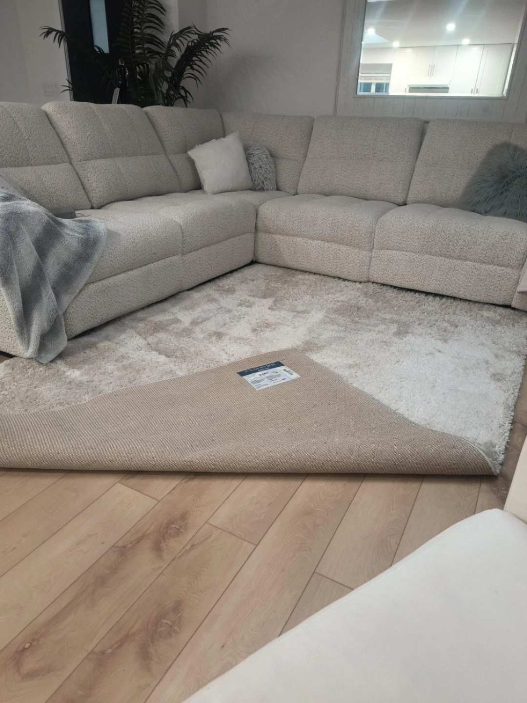Safavieh August Shag 6' x 9' Area Rug – Beige - photo 3