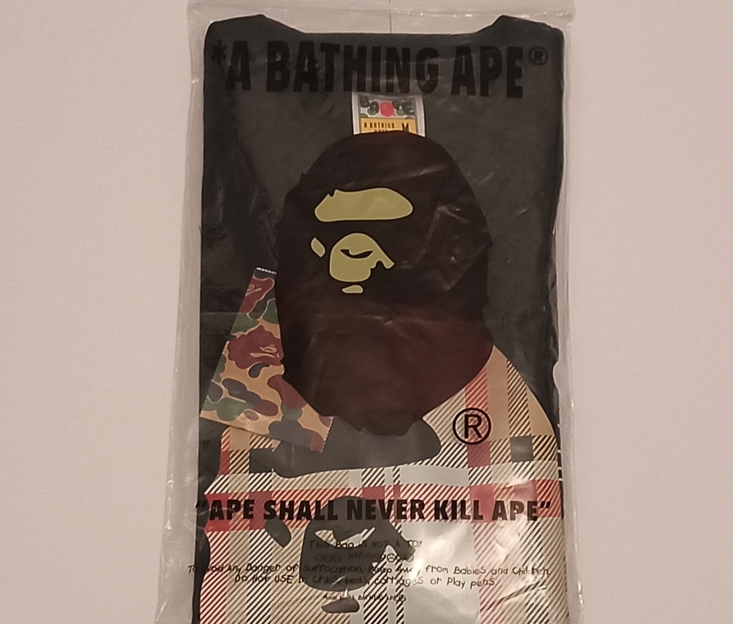 A Bathing Ape BAPE Black T-Shirt