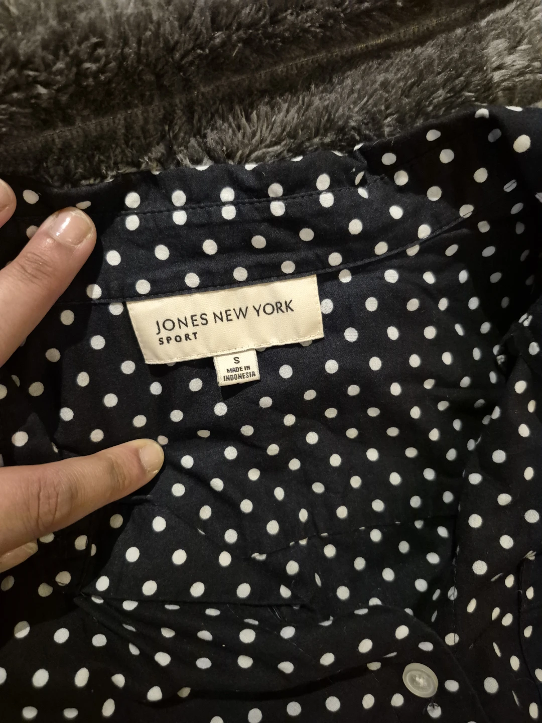 Jones New York Sport Polka Dot Shirt - photo 5