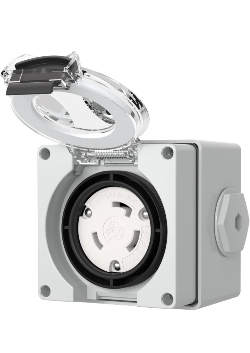 Female Locking Plug with Box L6-30C