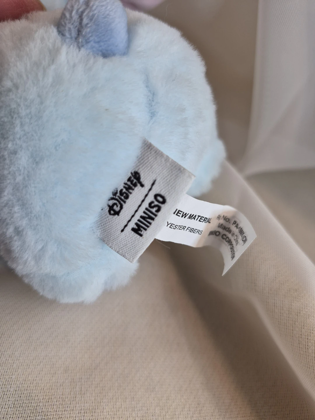 So Cute Disney Stitch Eat Doughnut Before Bed Plush Kepchain - photo 5