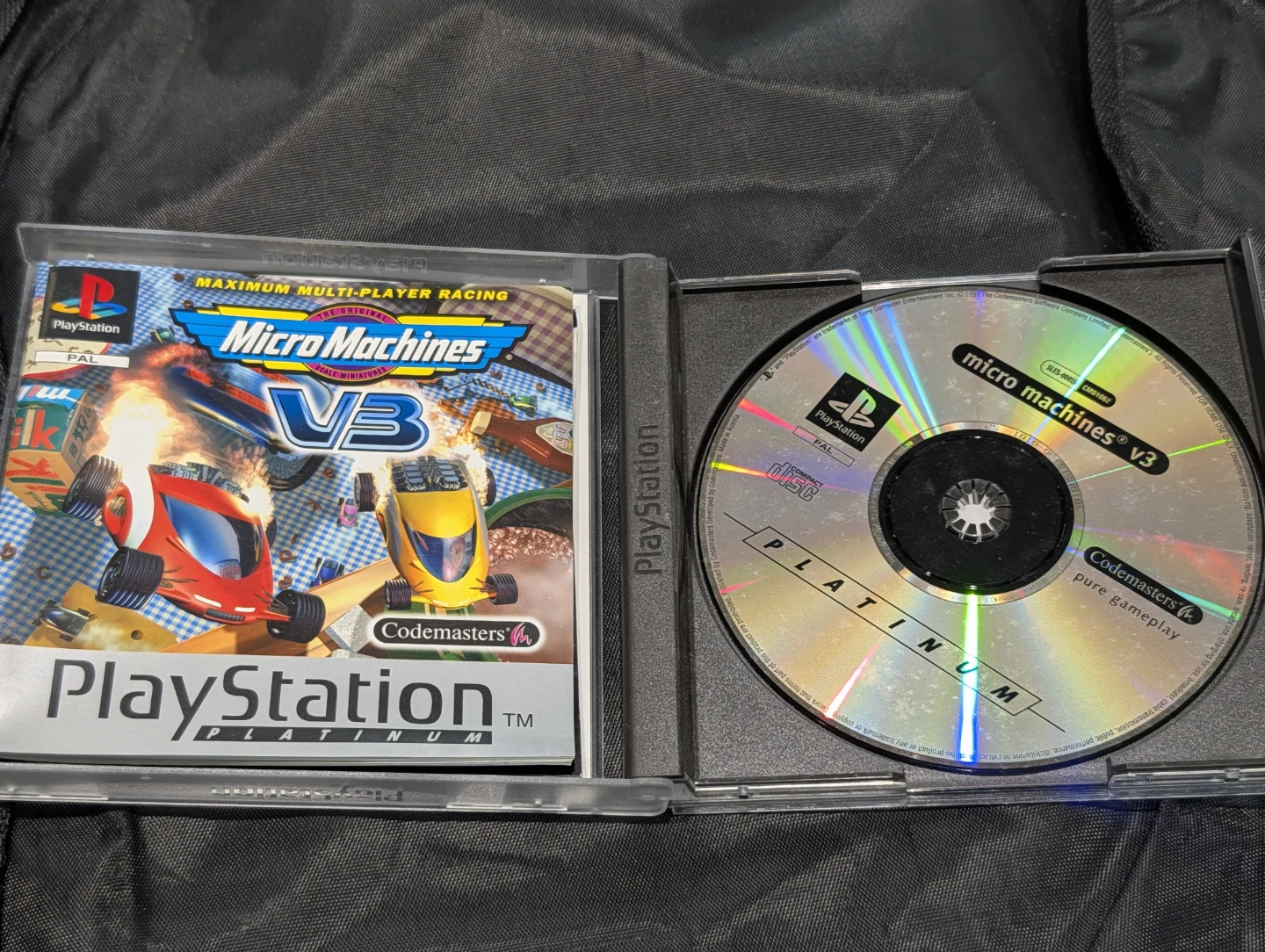 Micro Machines V3 PlayStation (PAL) game - photo 2