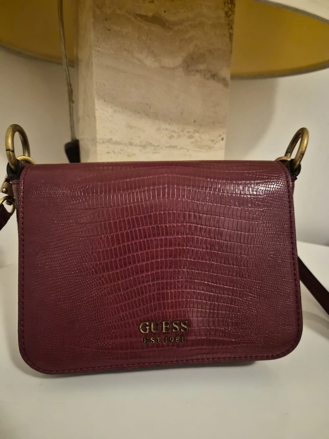 GUESS Maroon Crossbody Bag