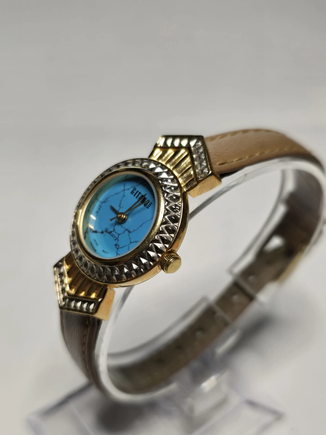 Gitano 23mm Women's Turquoise Quartz Watch - photo 3