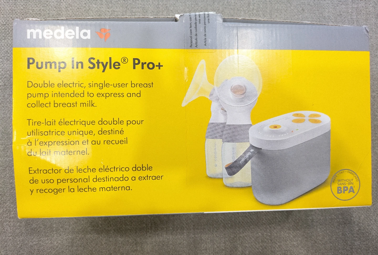 Medela Pump In Style Pro+ Double Electric Breast Pump - photo 2