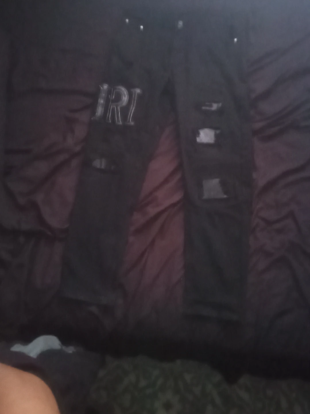 Black Amiri Distressed Jeans