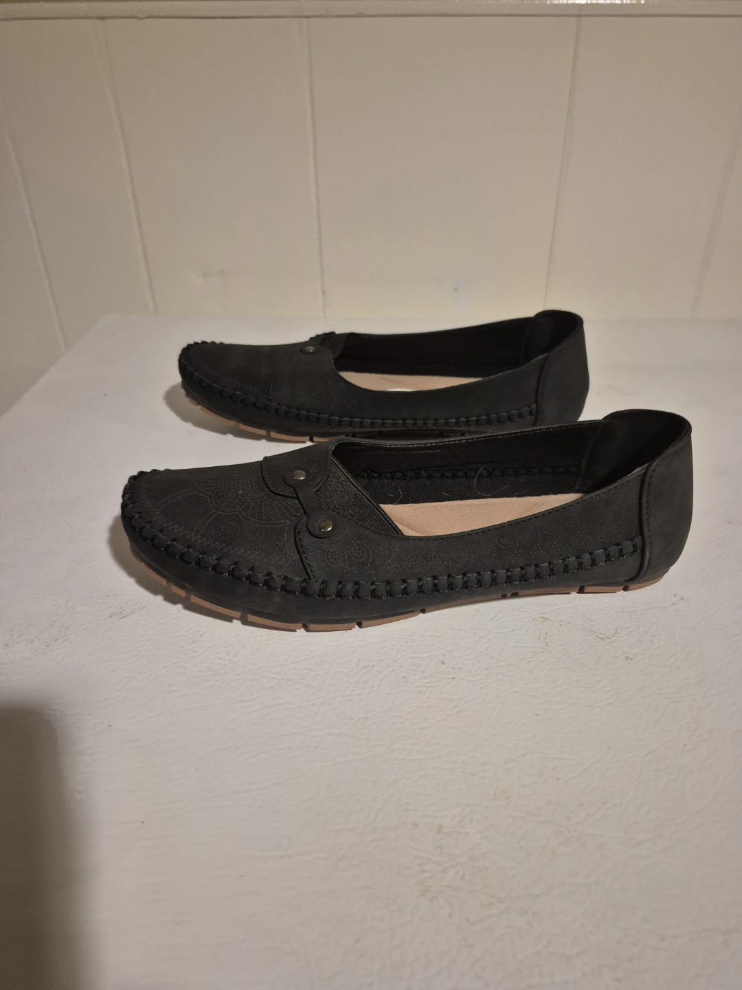 Black Women's Loafers Size 41 - photo 2