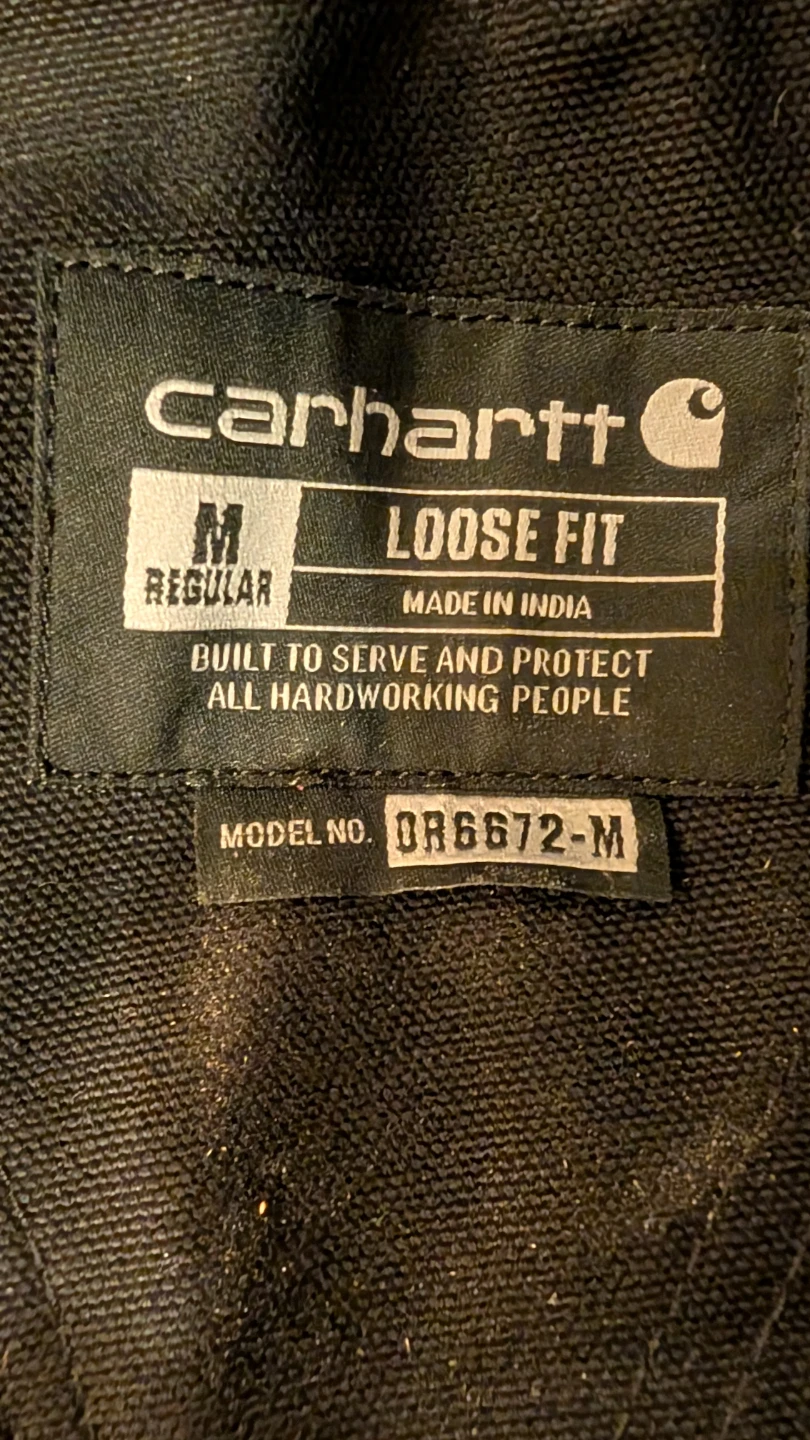 Carhartt Firm Duck insulated bib coveralls - photo 4