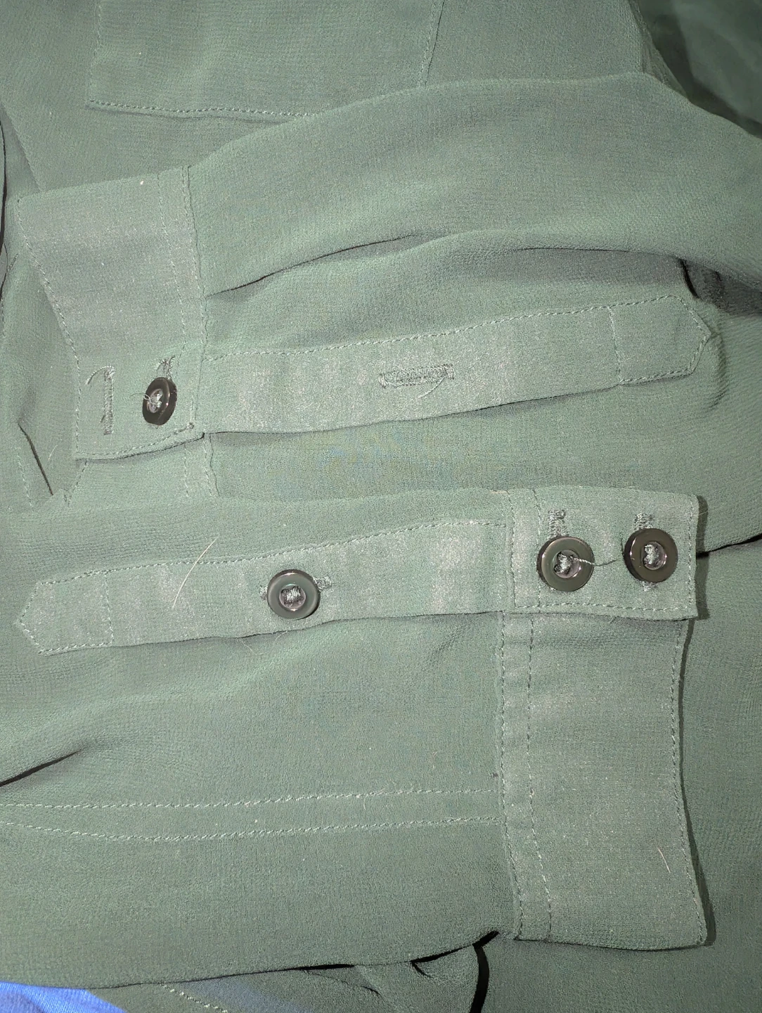 Forever 21 Sheer Green Blouse - photo 4